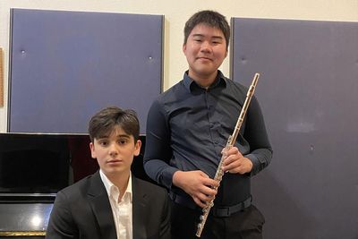 An enchanting evening of flute and piano