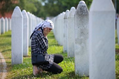 Thousands gather in Bosnia and commemorate the 1995 Srebrenica massacre anniversary