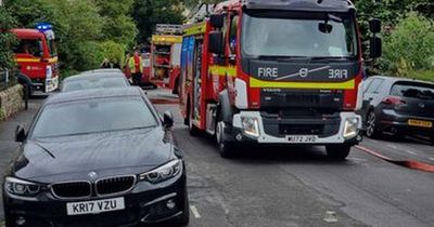 Blaze started 'deliberately' in Redland as firefighters tackle flames