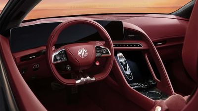 MG Cyberster Shows Production Interior Design In Official Images