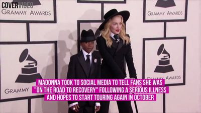 Madonna breaks silence for first time after being hospitalised