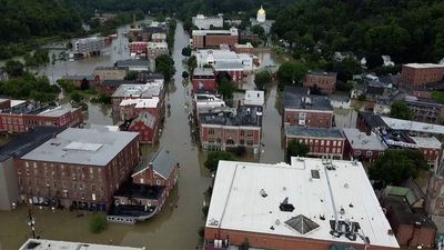 Biden declares state of emergency in Vermont as ‘one-in-a-thousand year’ flooding sweeps northeast - live