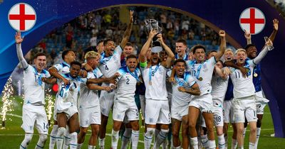 Six England stars named in Euro under-21 team of the tournament after trophy glory