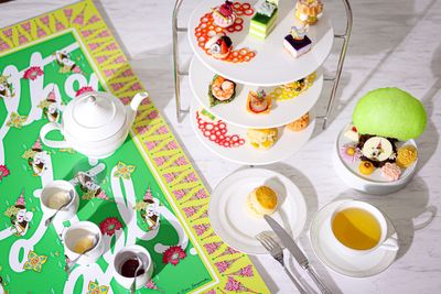 Thai pop art fairytale afternoon tea