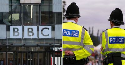BBC pauses investigation into presenter 'sex pics' scandal while police probe claims
