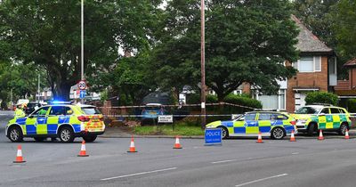 Man fighting for life after crashing into wall outside house