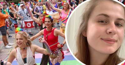 'My first Pride was very poignant and I couldn't stop smiling all day'