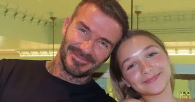 'Perfect dad' David Beckham 'emotional' as he wraps up daughter Harper's birthday celebrations in 'happiest place on earth'