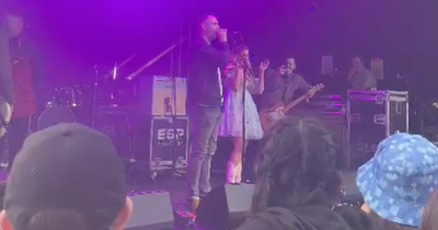 Sweet TRNSMT video as loved up couple get engaged on stage in front of their favourite band