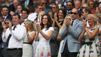 This year's Wimbledon Royal Box featured some very important guests and the sentiment behind their invitation is just too sweet