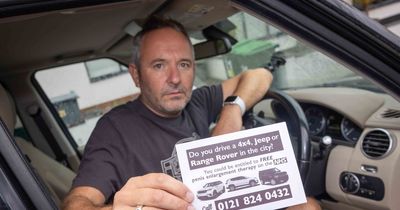 Land Rover driver's priceless reaction after finding rude note on windscreen