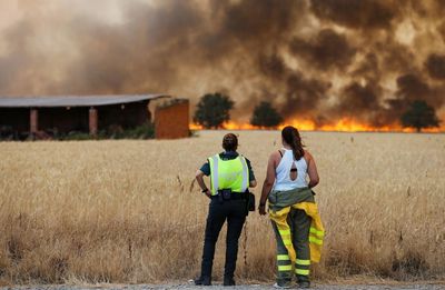 ‘Everyone loved Ángel’: Spanish town still grieving for hero who fought wildfires