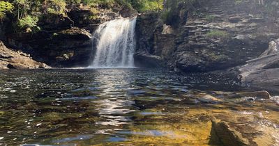 Stunning waterfall just over an hour from Glasgow loved by TikTok with over 10 million views