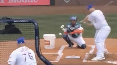 Pete Alonso’s Pitcher Had a Hilariously Bad Performance at Home Run Derby