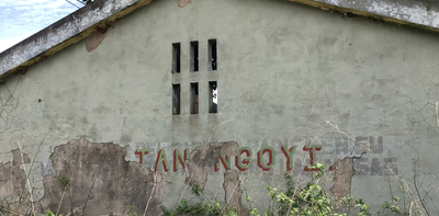 Painted messages in Angola's abandoned liberation army camps offer a rare historical record