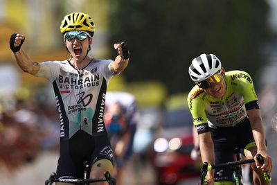 Tour de France: Pello Bilbao scorches sprint from breakaway to win stage 10