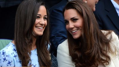 Kate Middleton's loose white Wimbledon dress with the chicest cropped blazer is one of her best courtside outfits