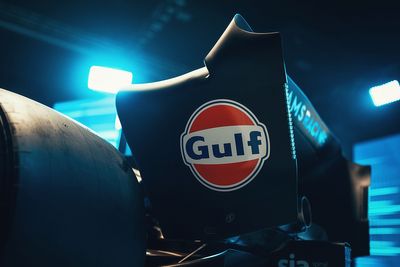 Williams reveal special Gulf livery chosen by F1 fan vote