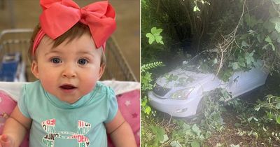 Harlow Freeman: Crashed car with 'kidnapped' baby in that cops missed for 14 HOURS