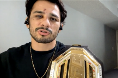 New champ Alexandre Pantoja says stint working for UberEats isn’t an indictment on UFC fighter pay