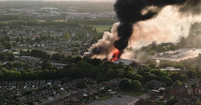 Baldock fire: Huge blaze tears through businesses as residents urged to shut windows