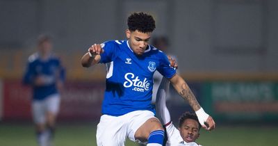 Everton striker has already identified first-team 'pathway' after getting pre-season chance
