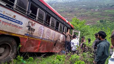 Woman killed, 19 injured as bus falls into gorge in Maharashtra’s Nashik district