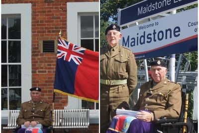 Veteran visits 45 towns in under 150 hours during military ‘plaque-a-thon’