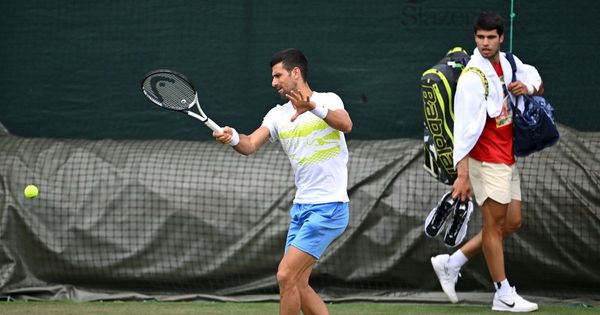 Carlos Alcaraz won't fret about sounding humble at Wimbledon. He wants to  face Novak Djokovic