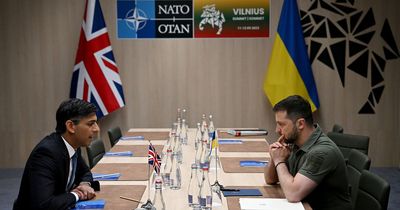 Rishi Sunak says Ukraine 'belongs' in Nato after Zelensky blasts 'absurd' delays