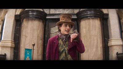 ‘He doesn’t have silly little guy energy’: fans react to Timothée Chalamet’s Wonka trailer