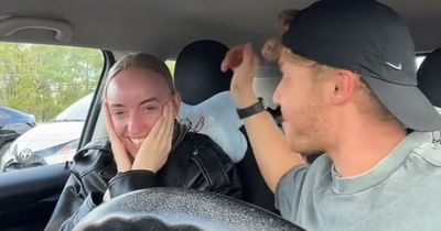 Woman in tears as boyfriend surprises her with Edinburgh Taylor Swift tickets