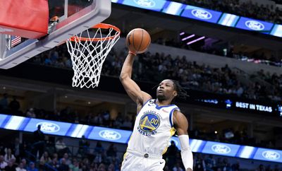 Watch: Warriors’ Jonathan Kuminga slams 360 dunk during workout