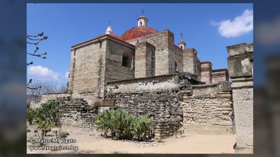 Zapotec 'entrance to underworld' discovered under Catholic church in Mexico