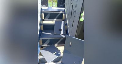 'Mindless' vandals TRASH children's play area leaving it out of action