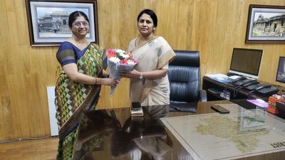 C. Sathyabhama takes charge as Hassan DC
