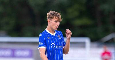 Sixteen-year-old St Johnstone striker Jackson Mylchreest reacts to first senior goal and looks to impress further