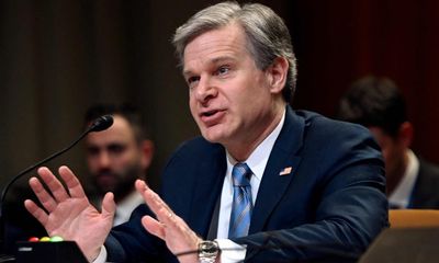 Wray calls conspiracy theories of FBI involvement in January 6 ‘ludicrous’ – as it happened