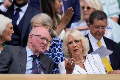 Queen Camilla attends Wimbledon, a week after Princess Kate made an appearance