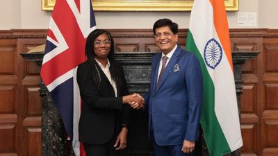 Commerce Minister Piyush Goyal, in London, discusses adding ‘further momentum’ to India-U.K. trade talks
