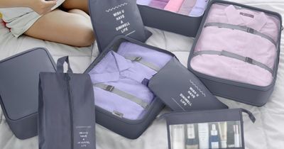 I tried packing cubes from Amazon and I have a feeling I'll never travel without them