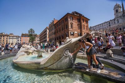 Warnings issued to tourists over European heatwave Cerberus as temperatures soar and worker dies