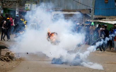 Kenyan police tear-gas protesters in latest row over tax hikes