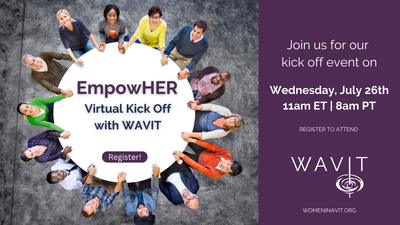 WAVIT to Present EmpowHER, a Virtual Kickoff Event