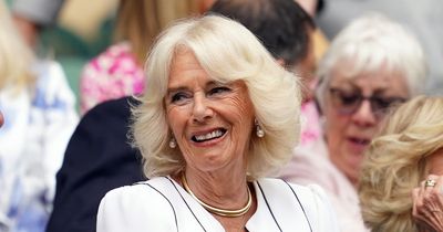 Queen Camilla reveals 'difficult' surprising past job as she enjoys day out at Wimbledon