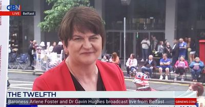 Review: Arlene Foster's GB News live coverage of the Twelfth an ambitious washout