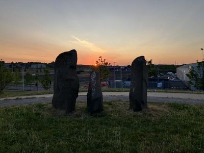 Stone circle designer 'relieved' after sunrise proves accuracy of re-build