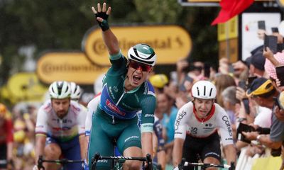 Tour de France: Jasper Philipsen powers to fourth sprint win this year on stage 11