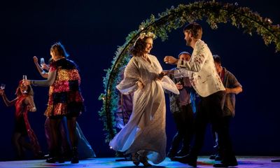 L’Orfeo review – ether, electric guitars and a deus ex machina