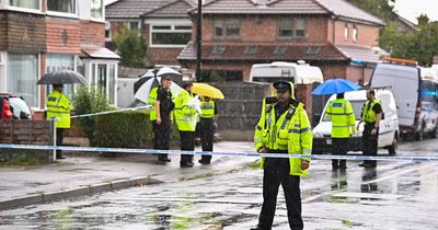 'It's a huge shock...he was so lovely': Neighbours pay tribute to man in his 80s at centre of Timperley murder investigation